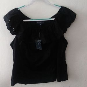 Jones New York signature extra large black top